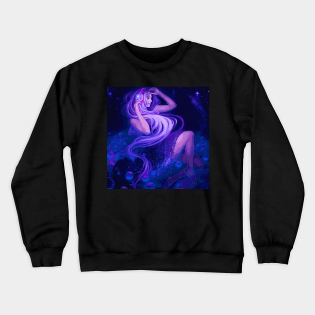 Musical Transportation Crewneck Sweatshirt by Morrigan Austin